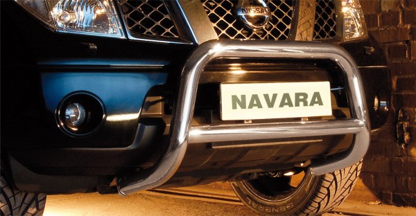 Nissan Navara D40 Type U 70 mm with crossbar CE Approved