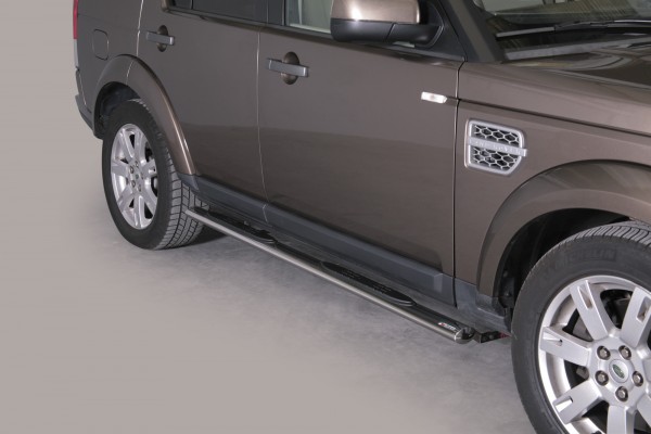 Land Rover Discovery 4 Oval Side bar with steps