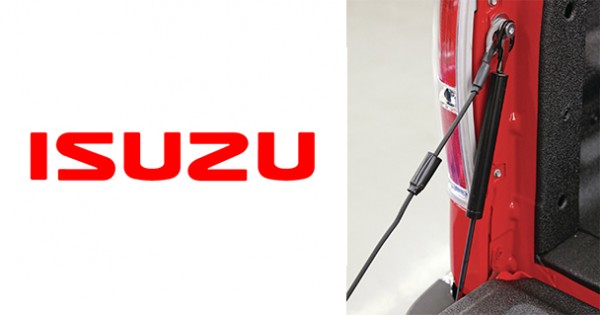 EZDown tailgate lowering kit for Isuzu D-Max