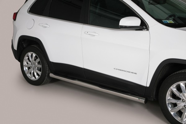 Jeep Cherokee '14 Side bars with 2 steps