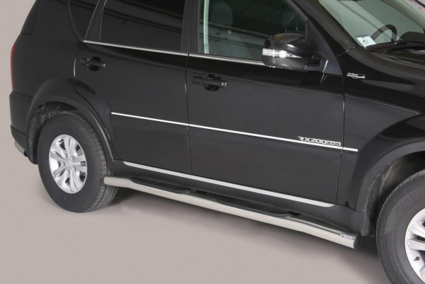 SsangYong Rexton '17 Side bar with steps 76mm