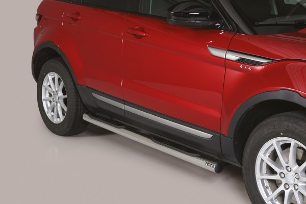 Range Rover Evoque '16 Side bar with steps 76mm