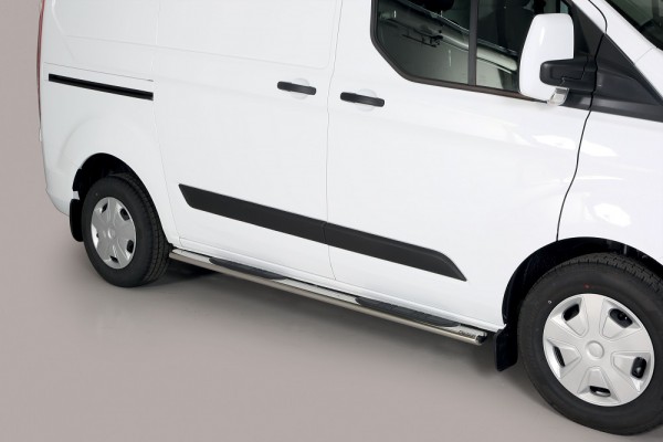 Ford Transit Custom L1 '13-'17 Oval side bar with step