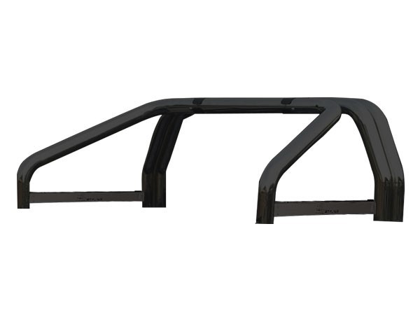 Volkswagen Amarok V6 '16 Roll bar with mark 76mm (3 pipes) Black