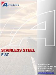 Fiat - Stainless steel program 2016