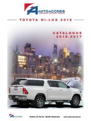 Toyota - Hi-Lux '16 accessoires 2016-2017 NL